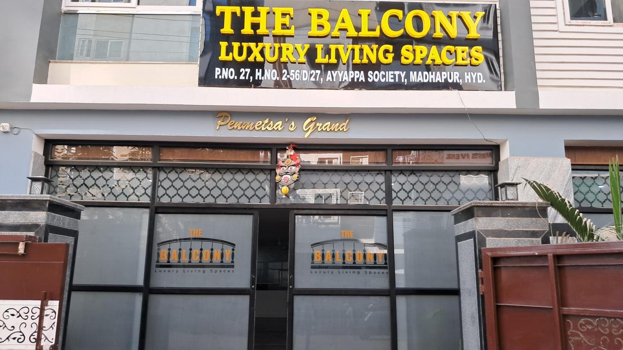 The Balcony Hotel Hyderabad Exterior photo